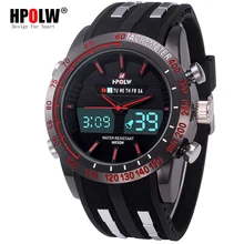 Новые военные спортивные часы мужские часы с будильником Роскошные Водонепроницаемые часы светодиодный задний свет шок цифровые наручные часы Relogio Masculino