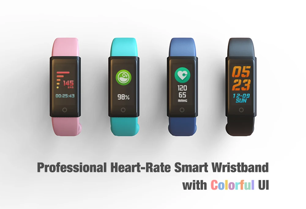 Chiclits Smart Bracelet X6S Fitness Wristband Tracker Pedometer Blood Pressure Heart Rate Monitor Wrist Watch Intelligent Bracelet (1)