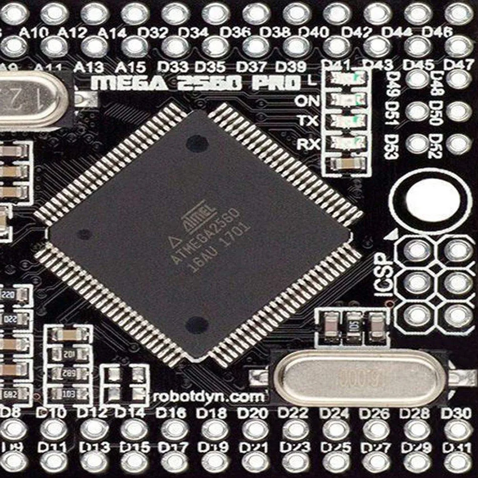 Мега 2560 PRO добавьте CH340G/ATMEGA2560 16AU чип с мужской pinheaders совместимый для Arduino
