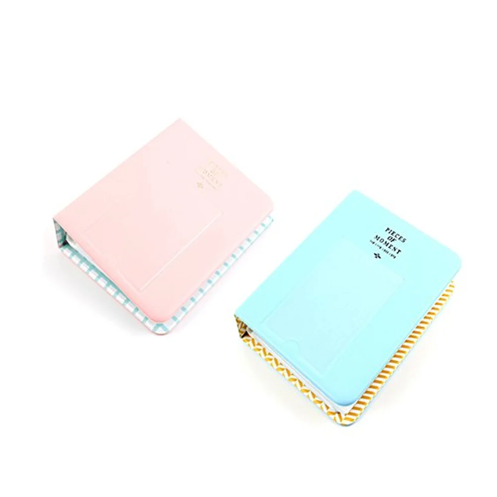 

64 Pockets Colorful album Mini Book Style Photo Album Holder Card Holder for Fujiflim Instax Mini 9 8 LiPlay HP Sprocket Films