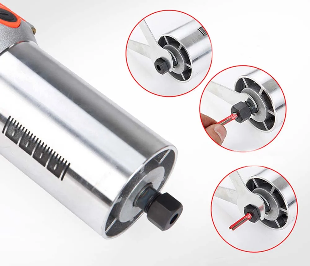 Electric Trimmer 650W Durable Copper Motor Carving Machine 6.35mm Electric Woodworking Trimmer Power Tool Wood DIY