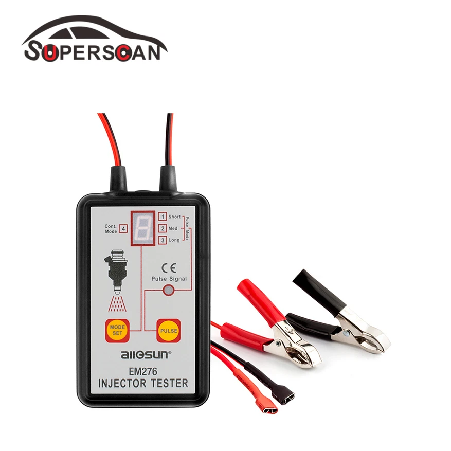 Brand New EM276 Car Fuel System Analyzer & Fuel Injector Tester with 4 ...