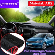 Автомобильный Стайлинг для Volkswagen Touran- LHD розовый узор коврик на приборную панель защитный интерьер Photophobism накладка тент подушка