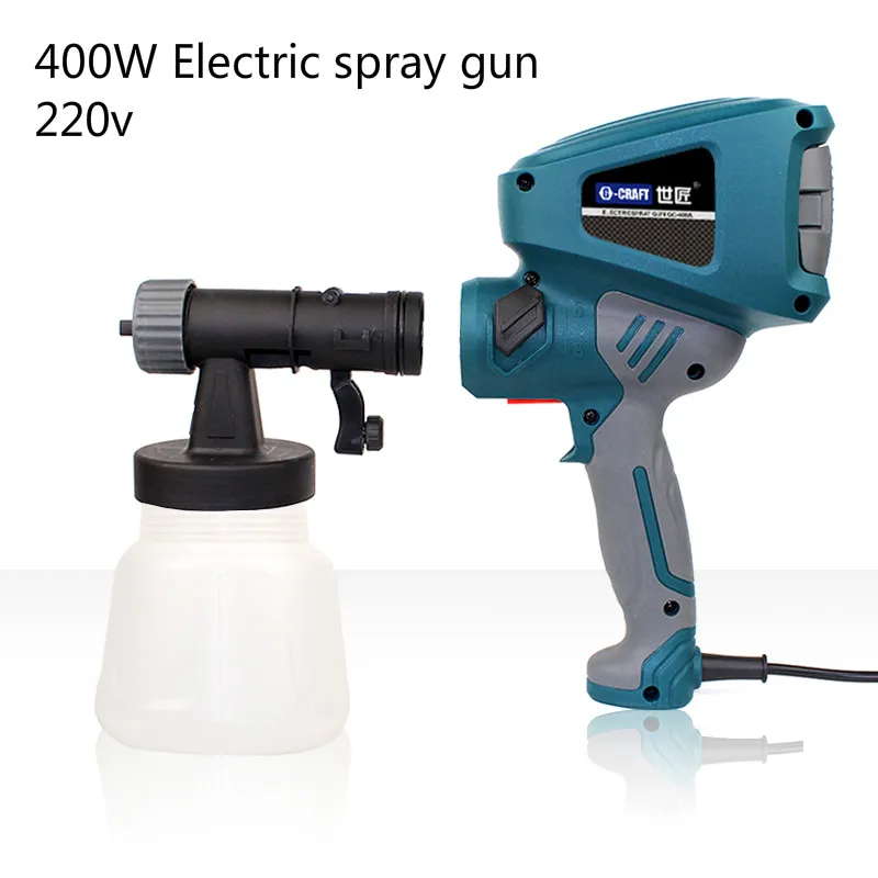 400W 220v Electric Spray Gun Adjustable And Disassembled Type Can Paint