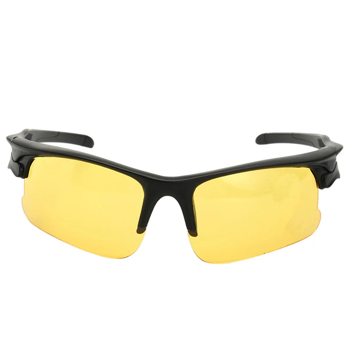 Очки ночного видения для вождения HD, антибликовые желтые солнцезащитные очки, металлические очки для ночного видения, поляризованные очки для вождения автомобиля - Название цвета: 3106