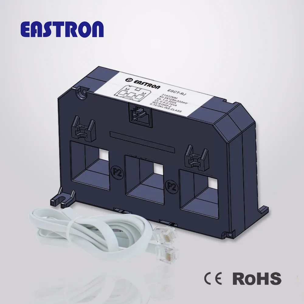 

ESCT-RJ335 Series 3-in-1 Current Transformer, 60A~250A Input, 100mV or 333mV Output CTs