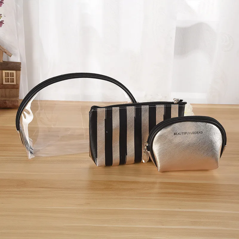 3 قطعة/المجموعة السفر التجميل حقيبة PVC واضح حقيبة مستحضرات تجميل النساء المنظم حالة حقيبة مستحضرات تجميل شفافة صندوق مستحضرات التجميل أدوات ... 3 قطعة/المجموعة السفر التجميل حقيبة PVC واضح حقيبة مستحضرات تجميل النساء المنظم حالة حقيبة مستحضرات تجميل شفافة صندوق مستحضرات التجميل أدوات ...