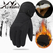 SJ-Maurie супер теплые зимние мужские женские лыжные перчатки водонепроницаемые сноубордические перчатки снегоходы зимние теплые походные лыжные перчатки