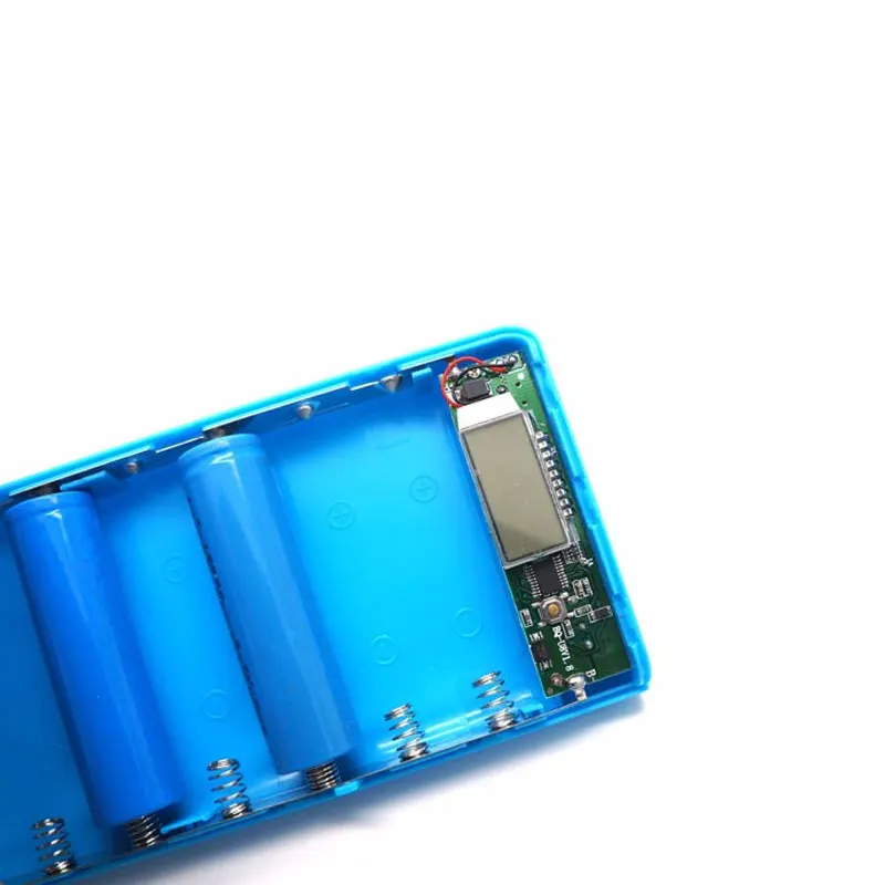 CHEZVOUS 8X18650 корпус банка питания DIY коробка ЖК-дисплей двойной USB внешний аккумулятор корпус портативное Внешнее зарядное устройство для мобильных телефонов