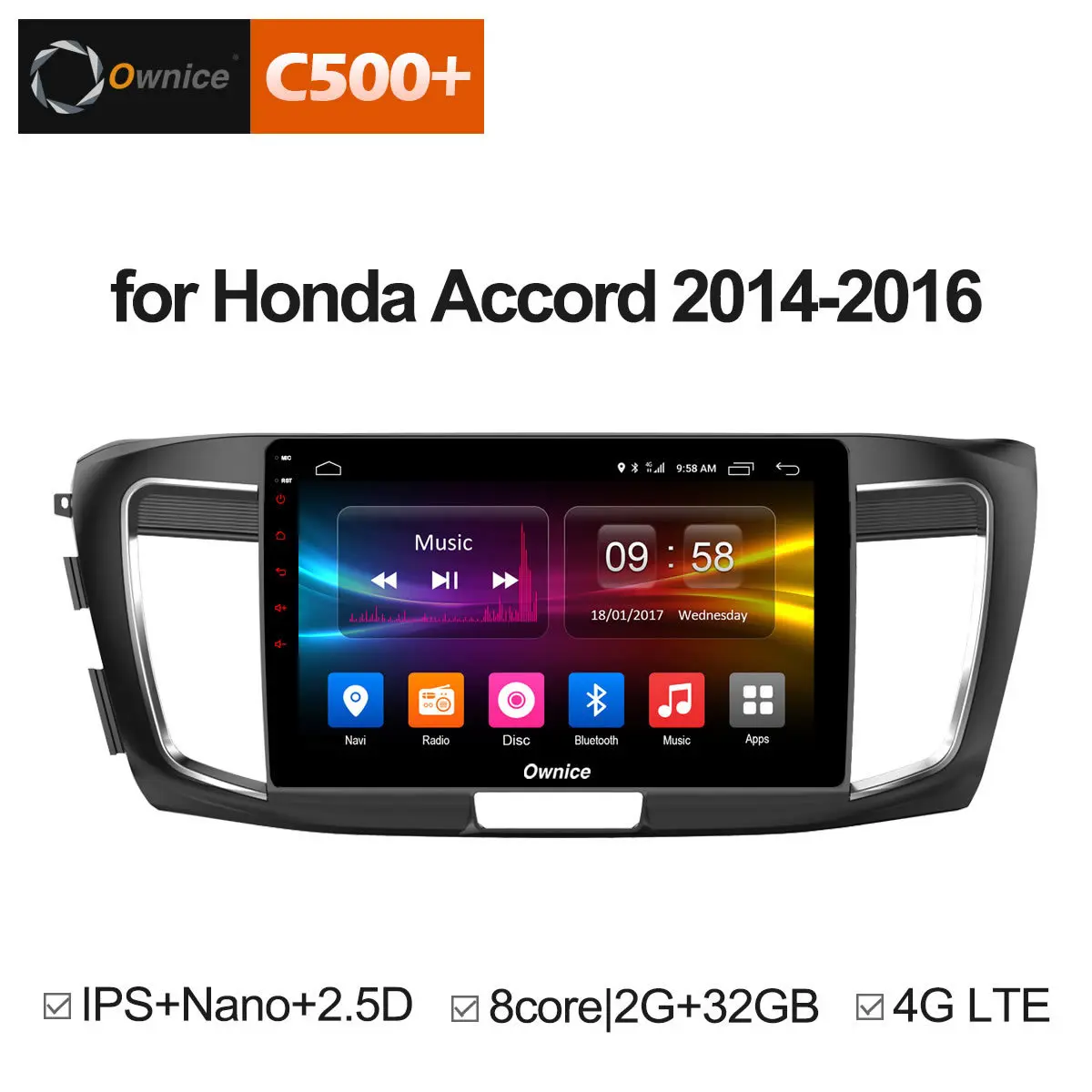 Ownice C500 G10 10 1 Android 8 1 OS Car radio player font b GPS b