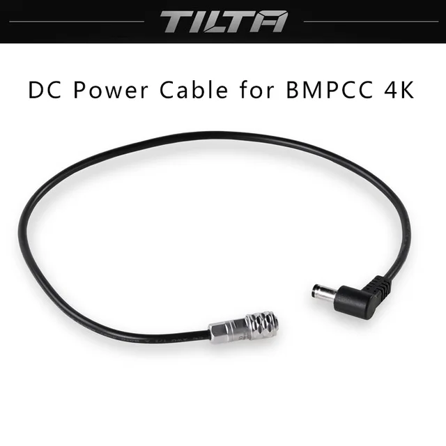 Кабель питания постоянного тока Tilta для камеры BlackMagic Pocket BMPCC 4K | Электроника