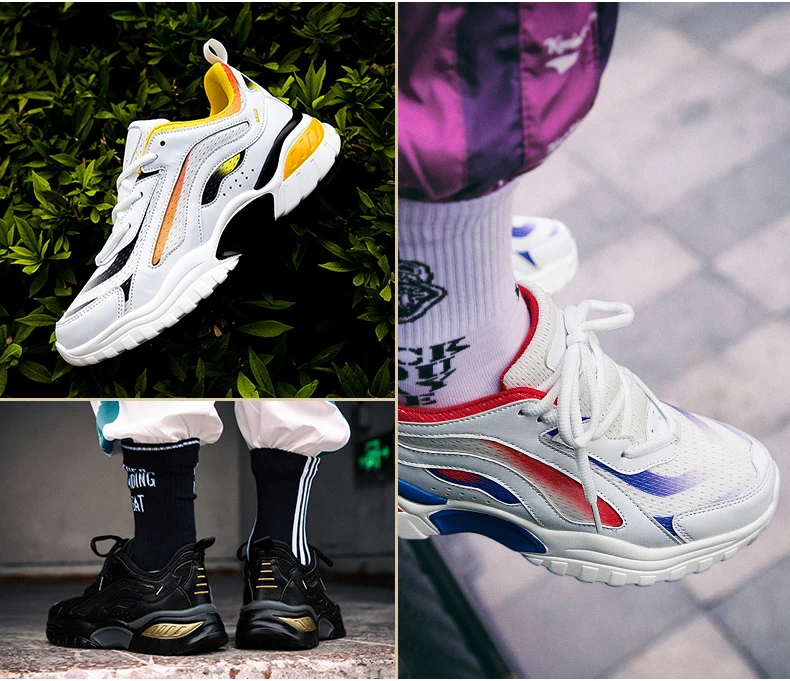 Men's Casual Shoes Chunky Sneaker Mens High Platform Dad Shoes Men Sneakers Mesh Footwear Brand Trainers Sneakers Men Spring New (2)
