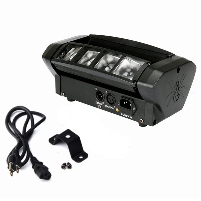 Сценический светодиодный мини светильник 8X10W подвижный головной DMX512