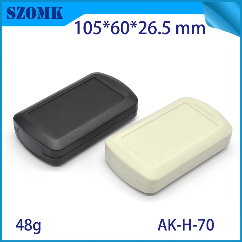 

1 piece, 105*60*26.5mm szomk handheld sensor plastic box electronics scanner enclosure high quality abs plastic control housing