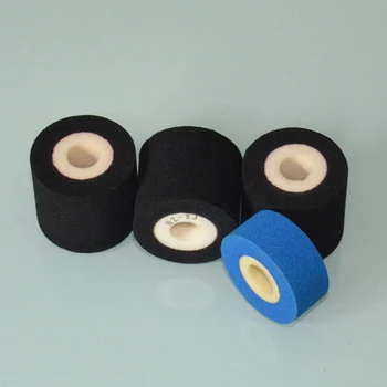 

Black Diameter 36mm Height 40mm marking ink roller for continuous band sealer