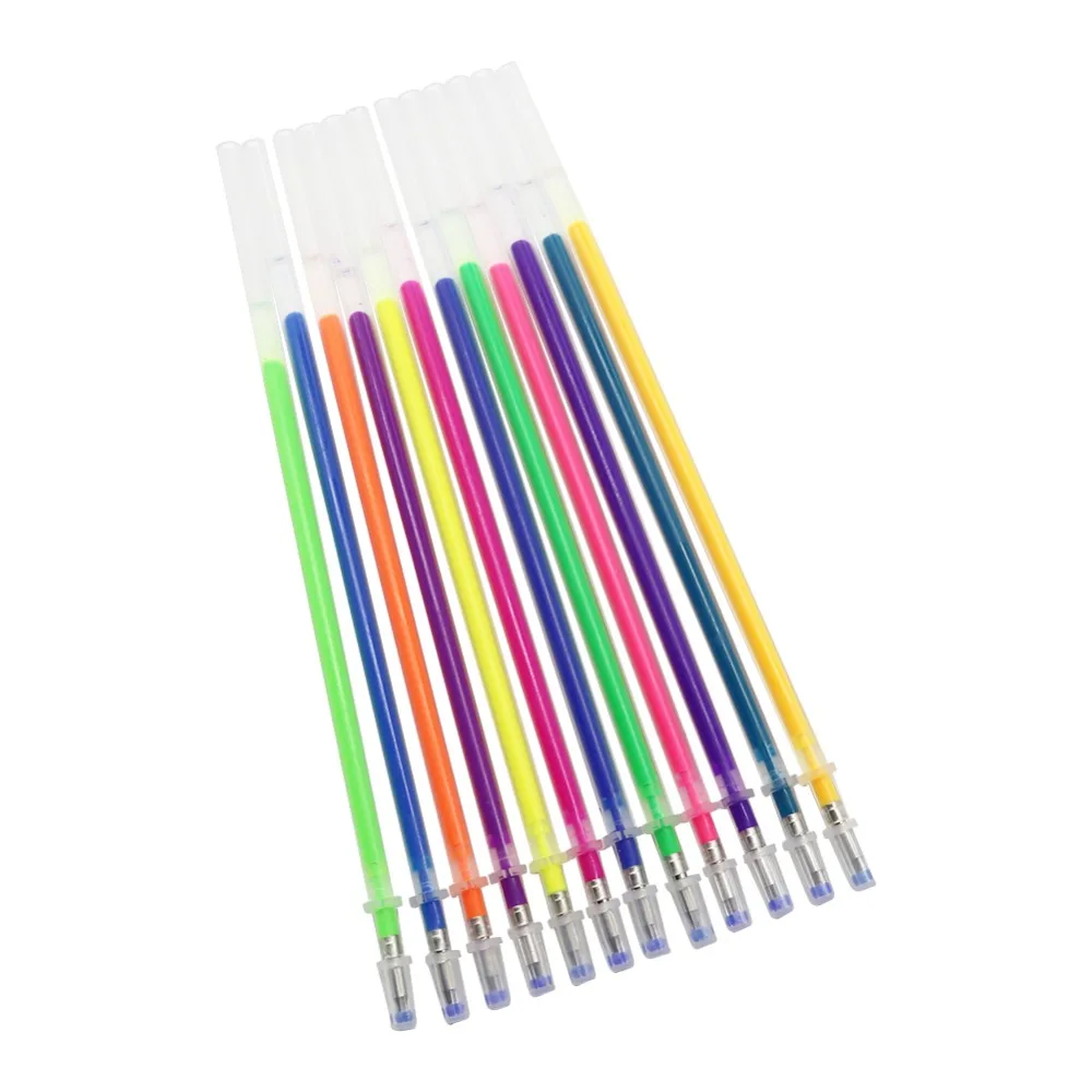 

12/24/36/48 Colors Optional Color Gel pen Replacement Refills Drawing Painting Graffiti Gifts Stationery