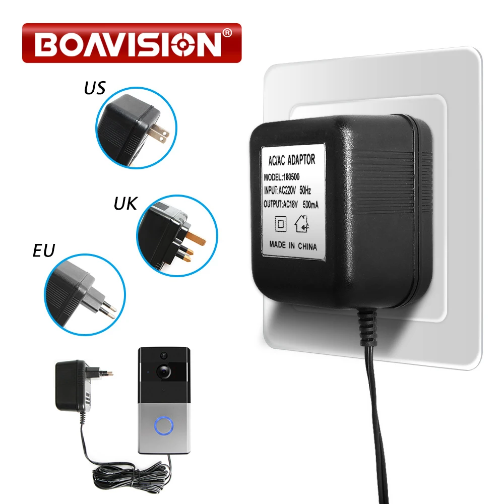 Buy 18V 500ma Transformer Wifi Doorbell Camera Power