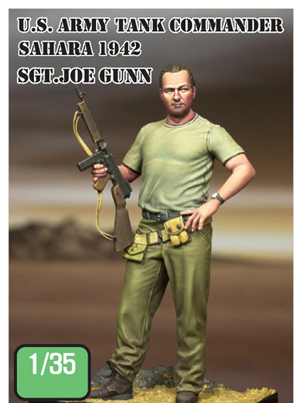 

1/35 Scale Resin Figure US Army Commander