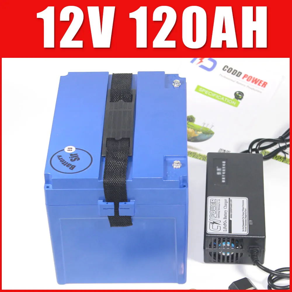 

12.6v Solar energy lithium ion battery 120AH storage battery pack