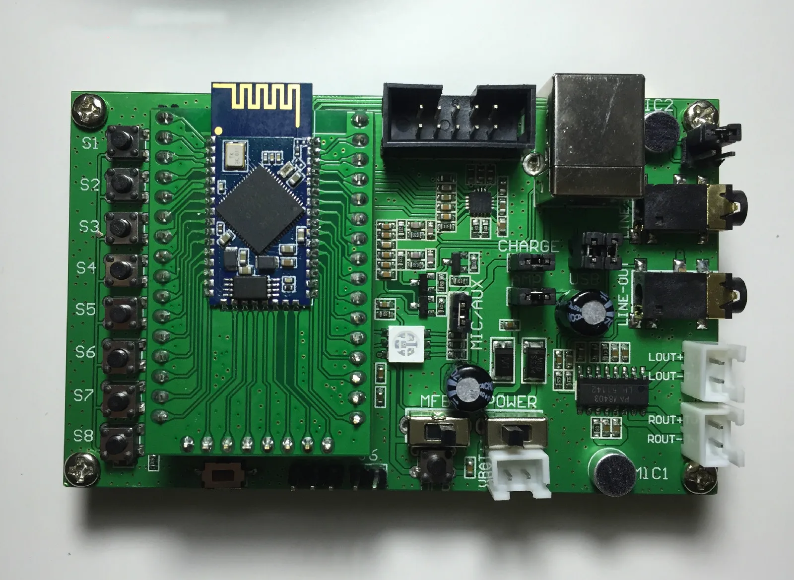 

8635 Bluetooth Development Board Bluetooth Simulator Board Bluetooth Demonstration Board Bluetooth Learning Board