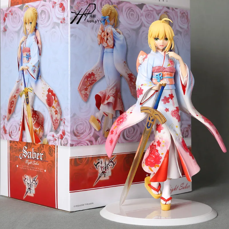 

Aniplex Fate/Stay night Saber Kimono ver. 1/7 Scale PVC Painted Figure Collectible Model Toy zy561