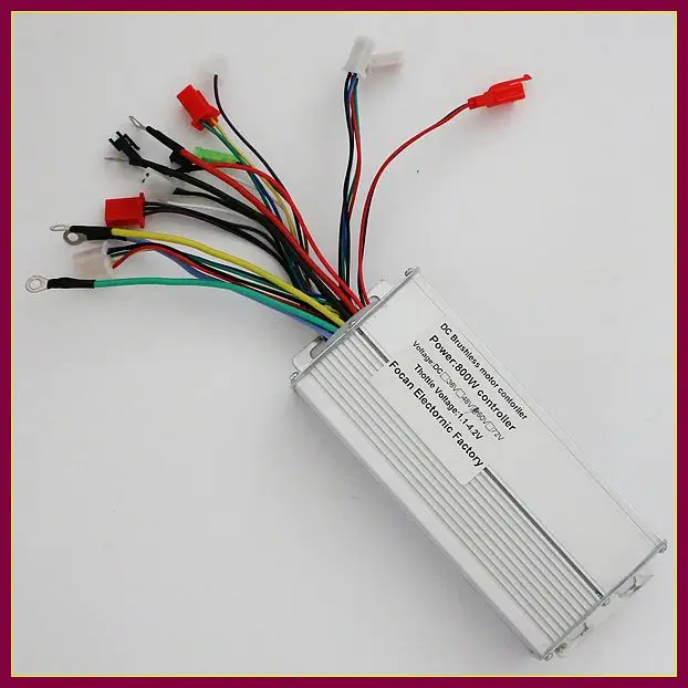 

FOCAN 15 Mosfets 36v/48V/60V/72V 800W 35A Dual mode Sensor/Sensorless BLDC Electric Bicycle/Scooter Controller