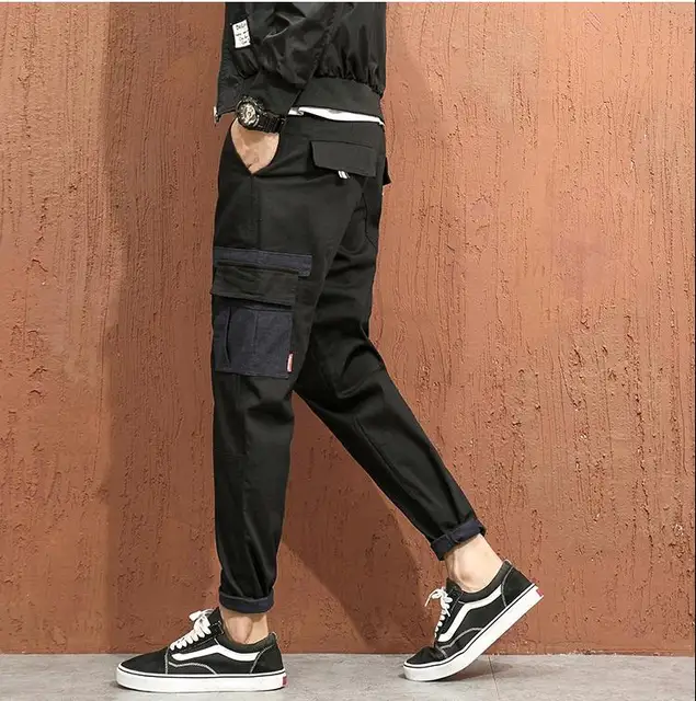 Aliexpress.com : Buy 2018 Fashion New Arrival Cargo Pants Men Rock Punk ...