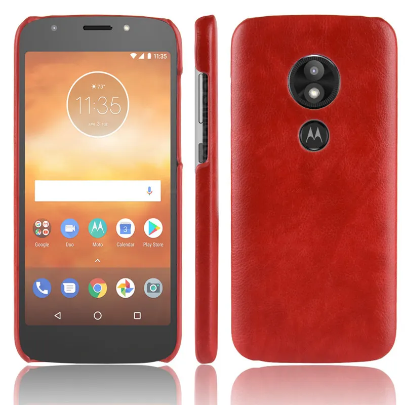Кожаный чехол для Motorola Moto G6 E5 Z3 Play Plus Роскошный Жесткий в стиле ретро One Power G7