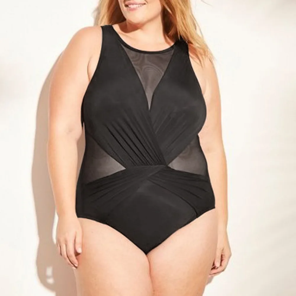 

Swimwear women plus size swimwear One Piece Push Up Bikini Beach Bathing Monokini Swimsuit Swimwear Hot style Swimwear New