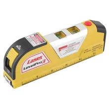 Многоцелевой лазерный уровень LV02 метр Горизонтальные и вертикальные измерительный прибор детектор