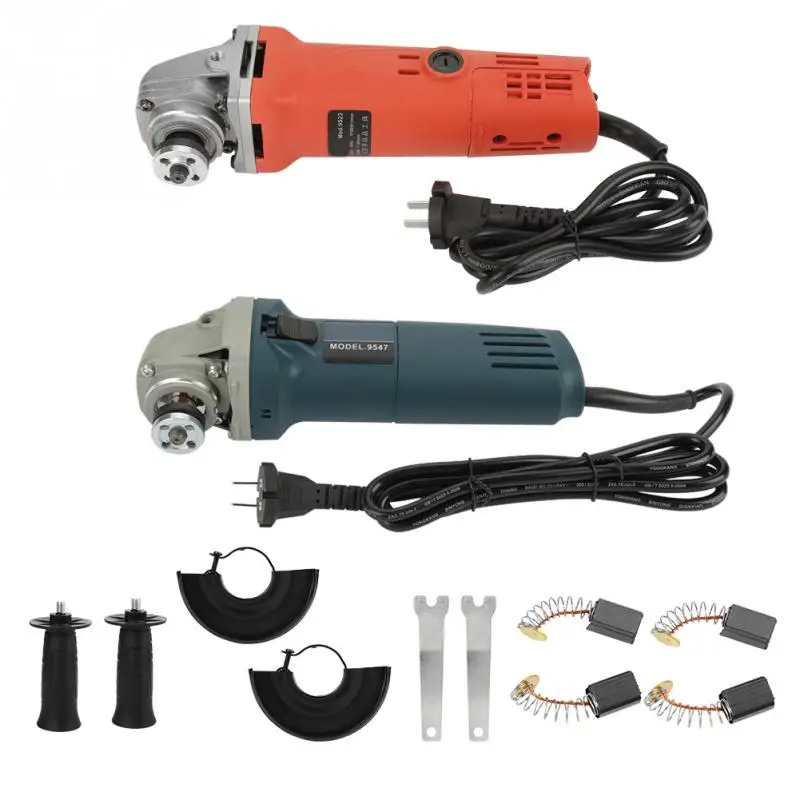 

220V Handheld Electric Angle Grinder 820W/1020W Grinding Machine for Metal Wood Professional Woodworking Tool CN Plug