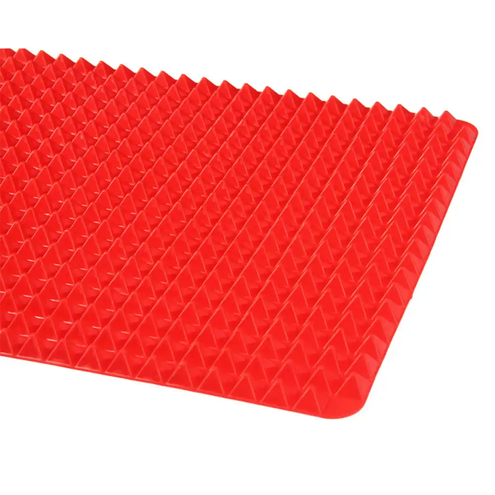 Bbq Tools 2018 Hot Silicone Pyramid Pan Non Stick Fat Reducing