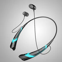 Bluetooth 4.0 HBS760 Auricular Inalámbrico Banda Para El Cuello Estéreo Hifi Manos Libres Sweatproof Deportes Auricular Auriculares Para Call Music