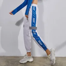 Женские спортивные штаны из полиэстера, дышащие тренировочные брюки для бега, женские спортивные штаны для бега на открытом воздухе, для фитнеса, XXL, спортивные штаны Vansydical
