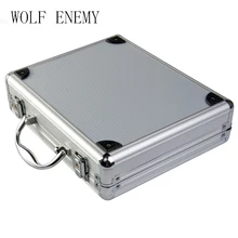 Абсолютно высококачественный алюминиевый сплав тактический Жесткий Чехол для пистолета пистолет чехол с подкладкой из пенопласта для охоты страйкбол