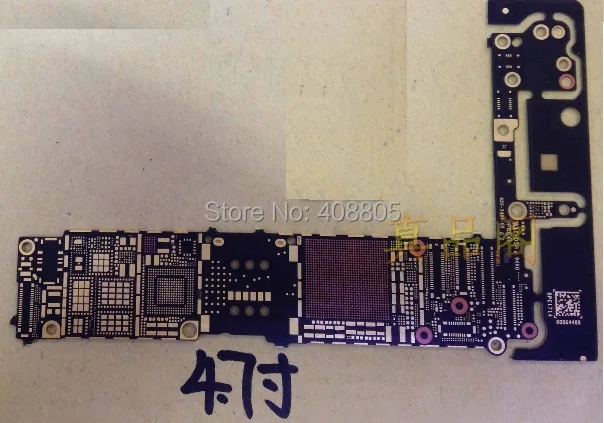 2pcs/lot Brand new Motherboard Main Logic Bare empty Board For iPhone 6 6G 4.7 Inch 4.7' for test not have any components | Мобильные