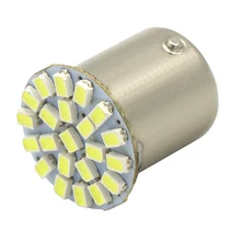 

2P 1156 22SMD P21W BA15S LED Bulb Car Auto Front Lights Brake Lights Lights Turn Lights Parrking Lamp Bulb DC 12V white yellow