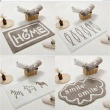 Главная Дверь пол Hallyway ковры дверной коврик милый мультфильм ковер из Ванная комната и Кухня двери поглощать воду и противоскольжения мат