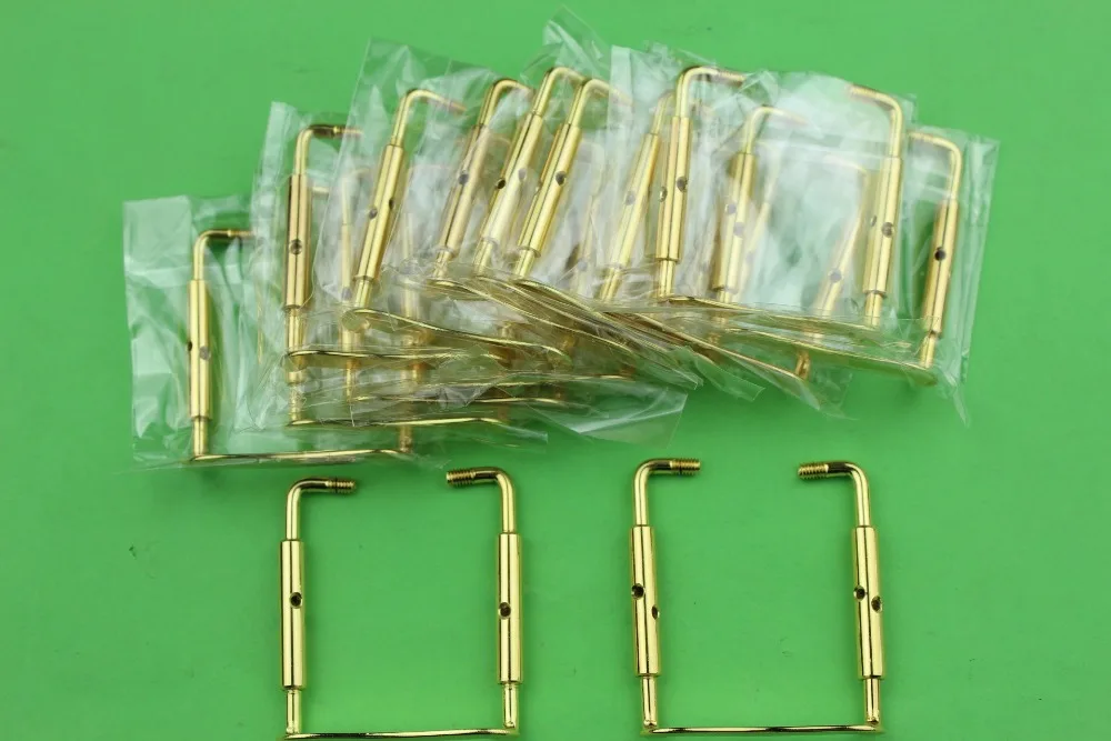 

20 pcs new golden Violin Chin Rest Clamp screw 3/4-4/4 size, Violin Parts Accessories