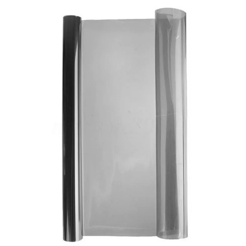 1 Roll Deep Grey Car Headlight Light Sticker Tint Vinyl Wrap Film Sheet 120cmx30cm Auto Brake Tail Lamp Sticker Color Change