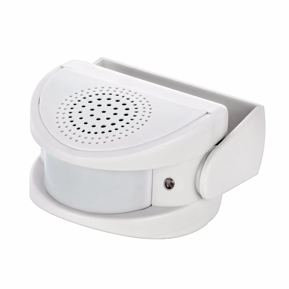 FUERS Wireless DoorBell Guest Welcome Chime Alarm PIR Motion Sensor For Shop Entry Security Doorbell Infrared Detector FUERS Wireless DoorBell Guest Welcome Chime Alarm PIR Motion Sensor For Shop Entry Security Doorbell Infrared Detector