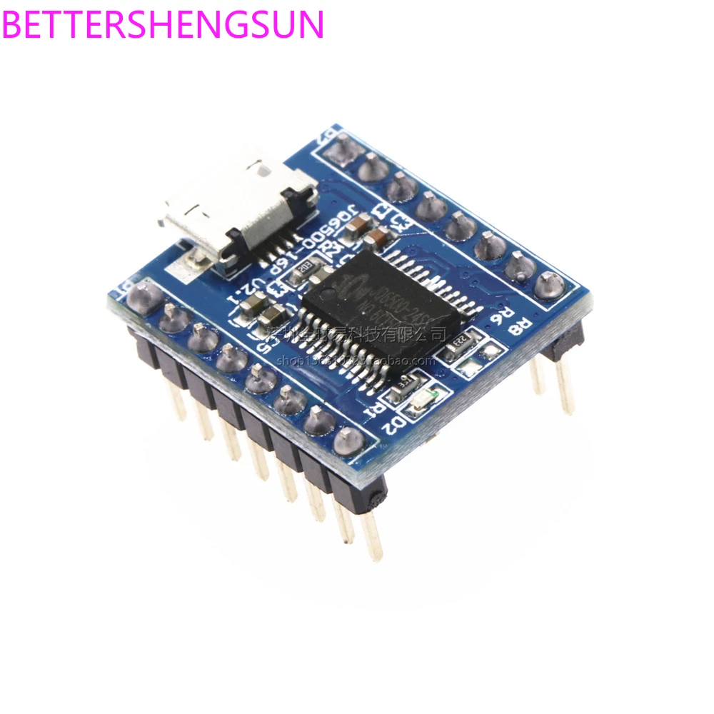 

JQ6500 voice module MP3 module MCU serial control broadcast one-to-one 5 control music IC