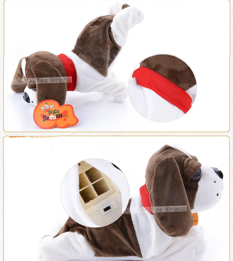 Controle de Som Animais de Estimação Eletrônicos para Crianças Abbyfrank Cães Eletrônicos Interativos Robô Cão Latir Levantar Andar Brinquedos 23 Controle de Som Abbyfrank Cães Eletrônicos Animais