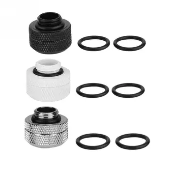 

2Pcs/Pack Water Cooling Compression Fitting for Rigid Acrylic Tube OD 14mm