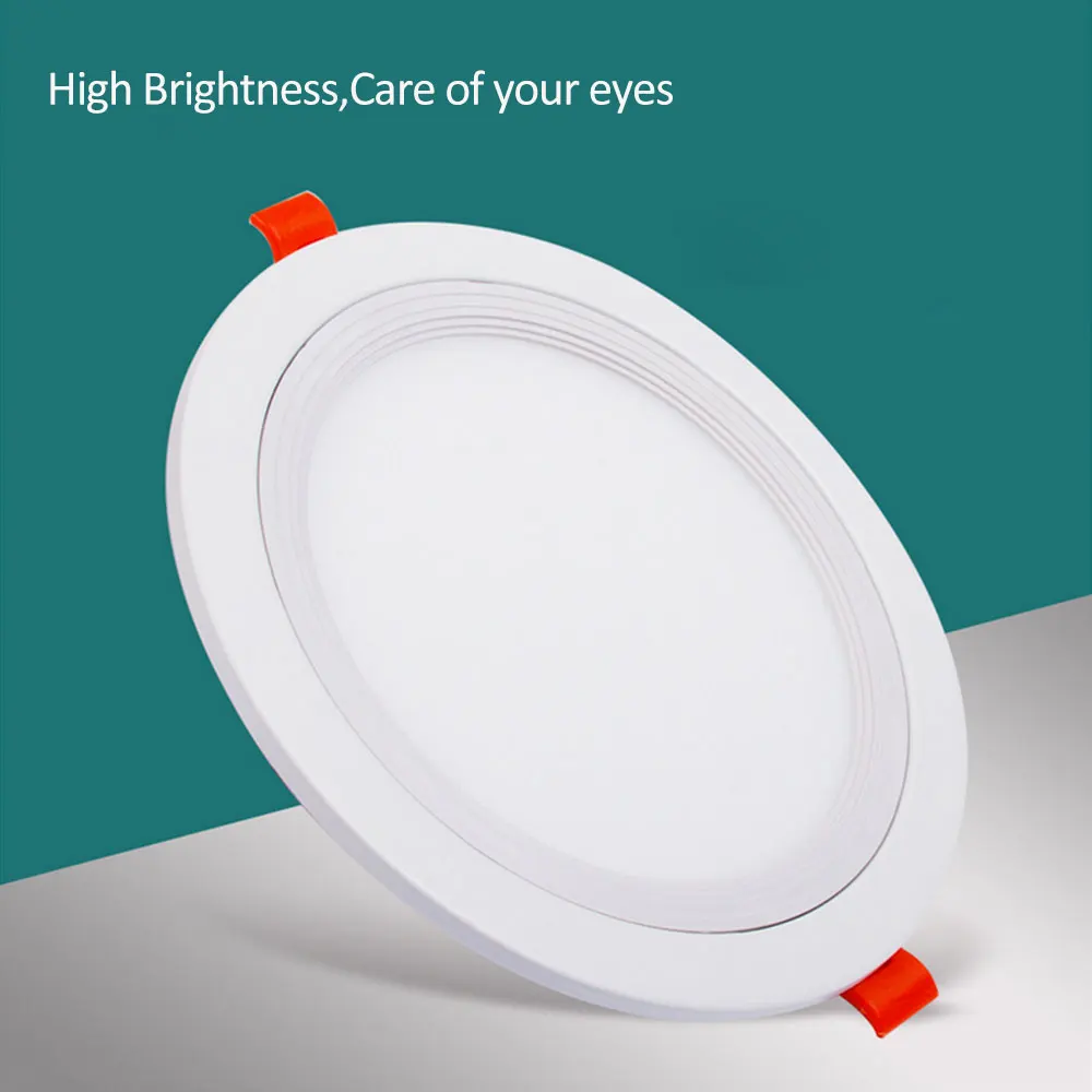 Ultra Thin LED Panel Downlight 3W 5W 7W 9W 12W 15W 18W Non Dimmable