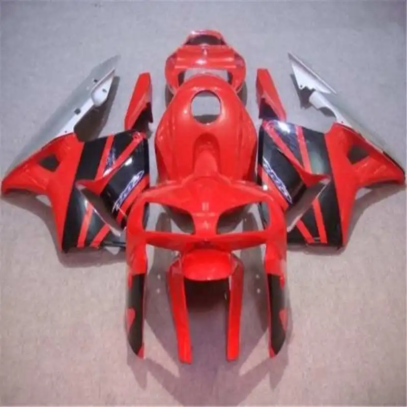 

New Injection ABS Plastic in Motorcycle Full Fairings For CBR600 CBR600RR F5 05 - 06 2005 2006 Fairing Kits red silver black