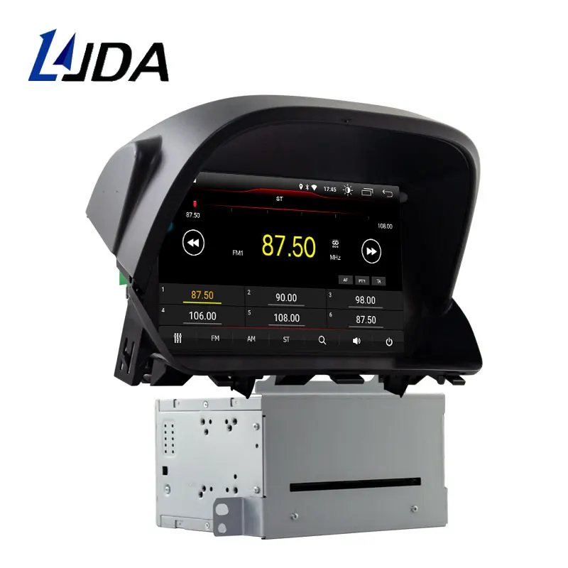LJDA Android 10 автомобильный dvd-плеер для Opel Mokka gps навигация 2 Din автомагнитола мультимедиа wifi стерео четырехъядерный 2+ 16 головное устройство RDS