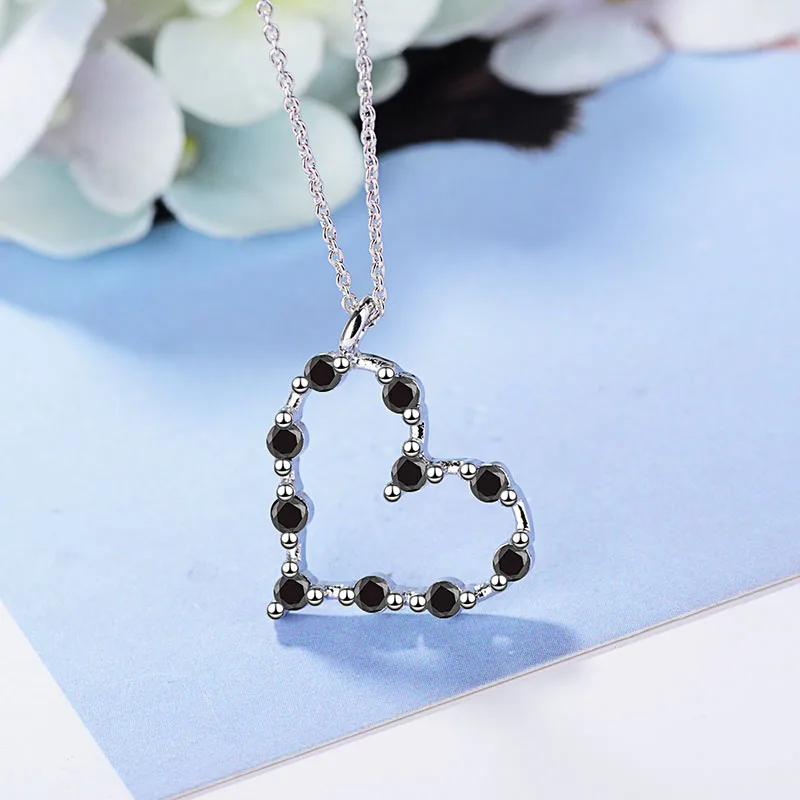 Genuine Sterling Silver Heart Design Pendant