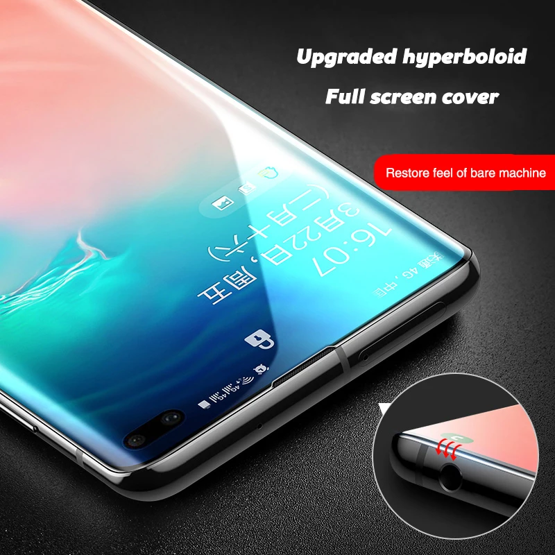 9D изогнутое стекло для samsung Galaxy S10 S9 Plus S10E закаленное полное покрытие Защита