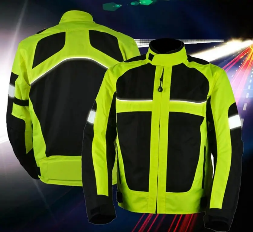 Motorcycle jacket summer men reflective mesh cloth breathable quick dry Knight equipmentin